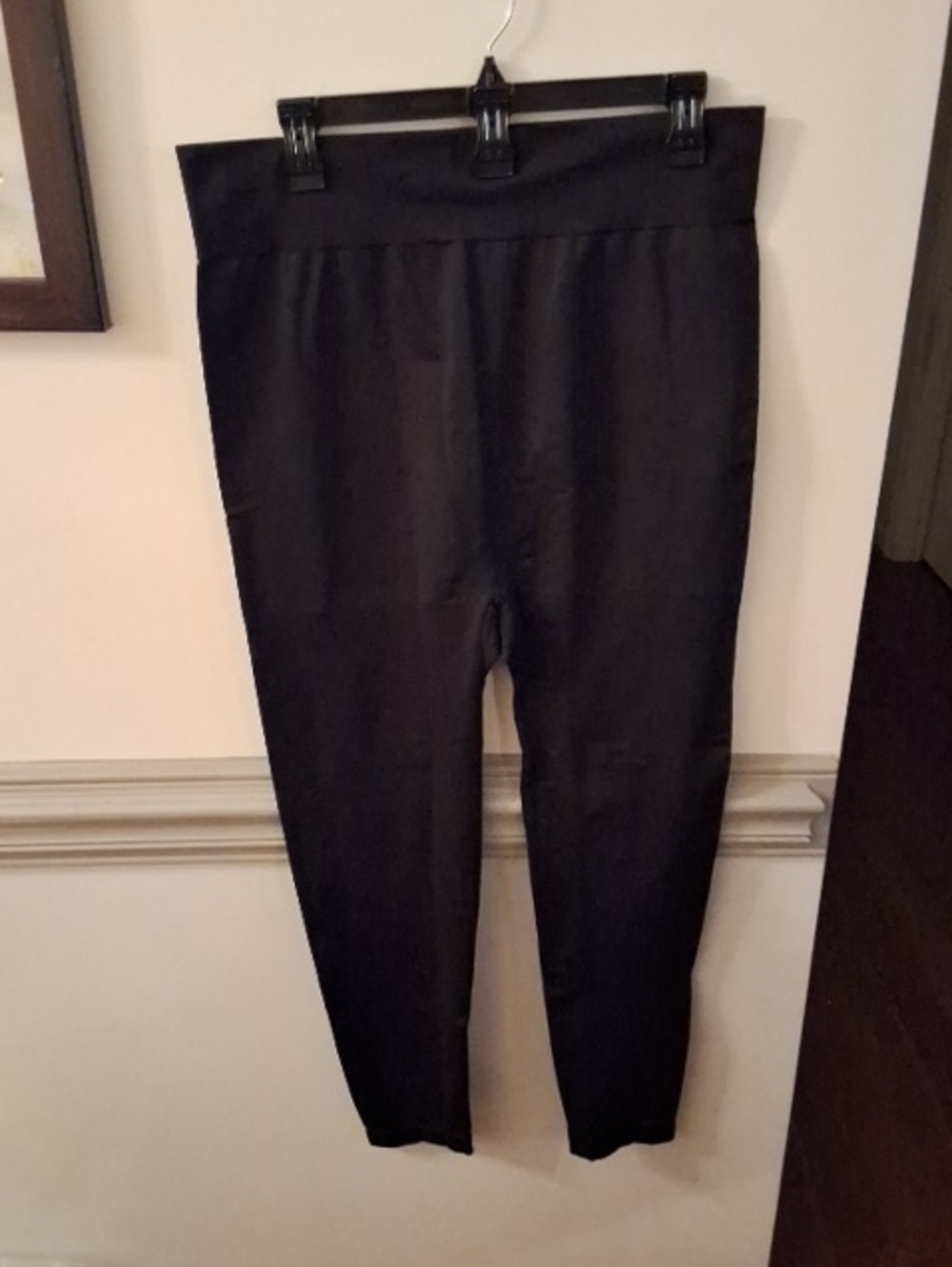 Lane Bryant Black High-Waist Ponte Ankle Leggings